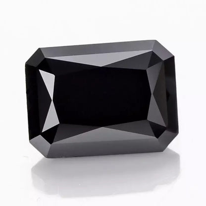 Black Radiant Cut Moissanites