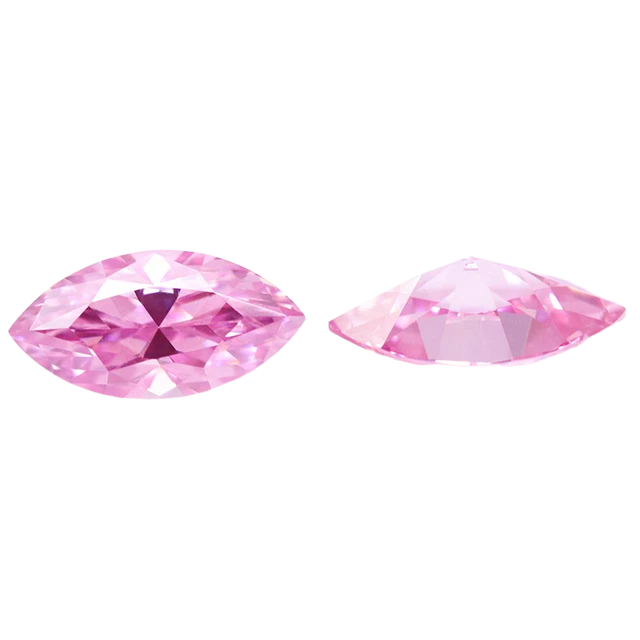 Soft Pink Moissanites