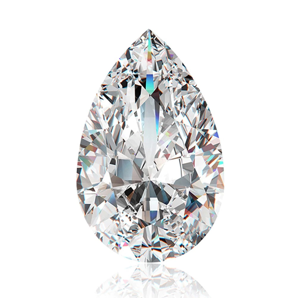 Dazzling Delights Pear Cut Moissanites