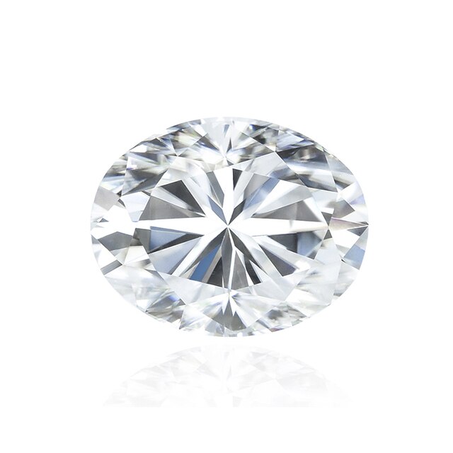 Dazzling Delights Oval Cut Moissanites