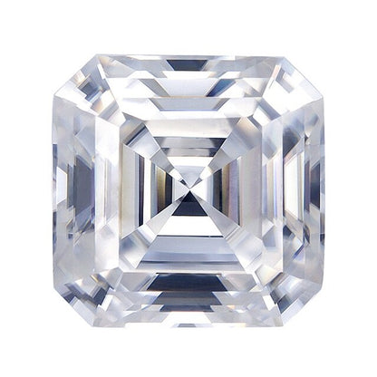 Dazzling Delights Asscher Cut Moissanites