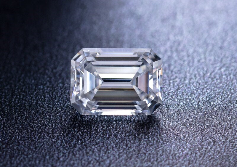 Dazzling Delights Emerald Cut Moissanites