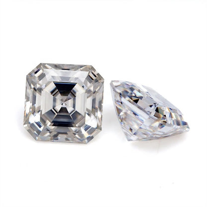 Dazzling Delights Asscher Cut Moissanites