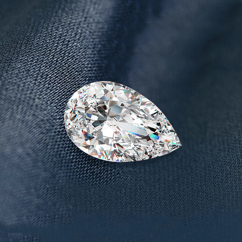 Dazzling Delights Pear Cut Moissanites