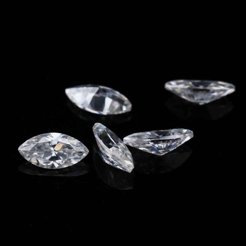 Dazzling Delights Marquise Cut Moissanites