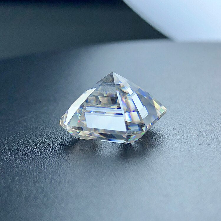 Dazzling Delights Asscher Cut Moissanites