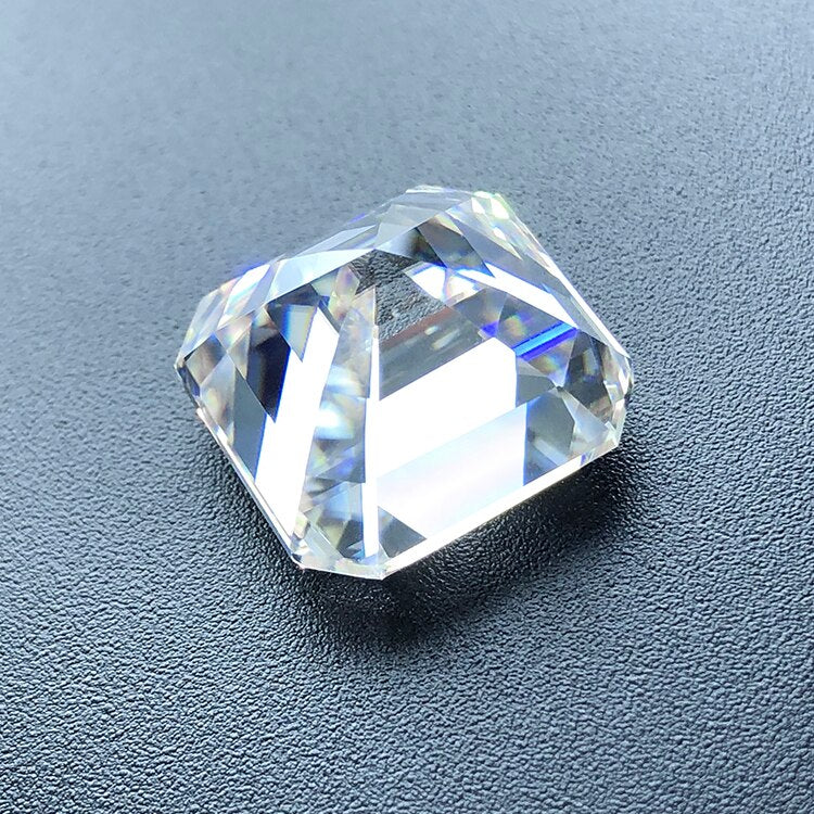 Dazzling Delights Asscher Cut Moissanites